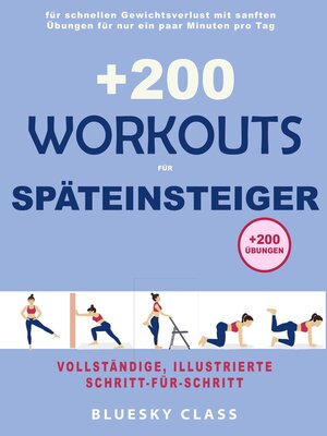 cover image of +200 Workouts für Späteinsteiger